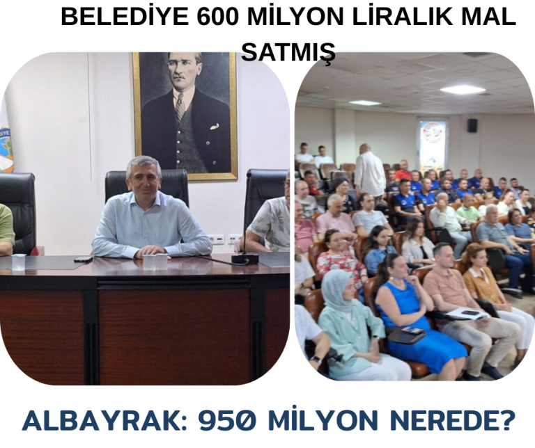 BELEDİYENİN MALİ DURUM BATIK GEMİ BENZETMESİ