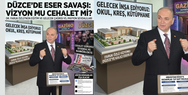 DÜZCE’NİN GELECEĞİNE İHANET