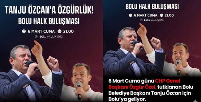 Özgür Özel’den Tanju Özcan’a Destek Ziyareti