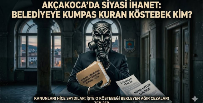 BELEDİYEYE KUMPAS KURAN KÖSTEBEK KİM?