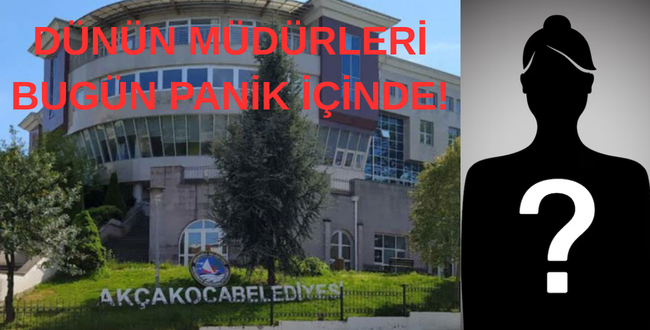 AKÇAKOCA SİYASETİNDE ŞOK GELİŞMELER